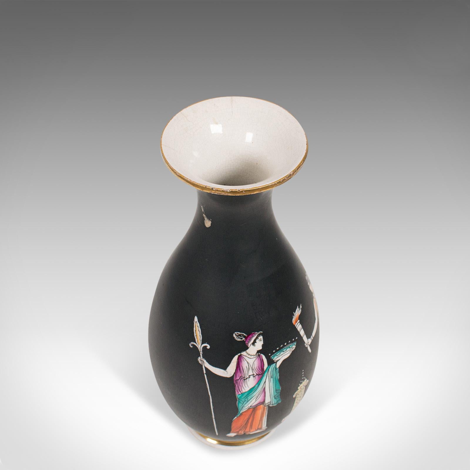 Antique Decorative Vase, English, Ceramic, Baluster Urn, Neoclassical, Victorian 2