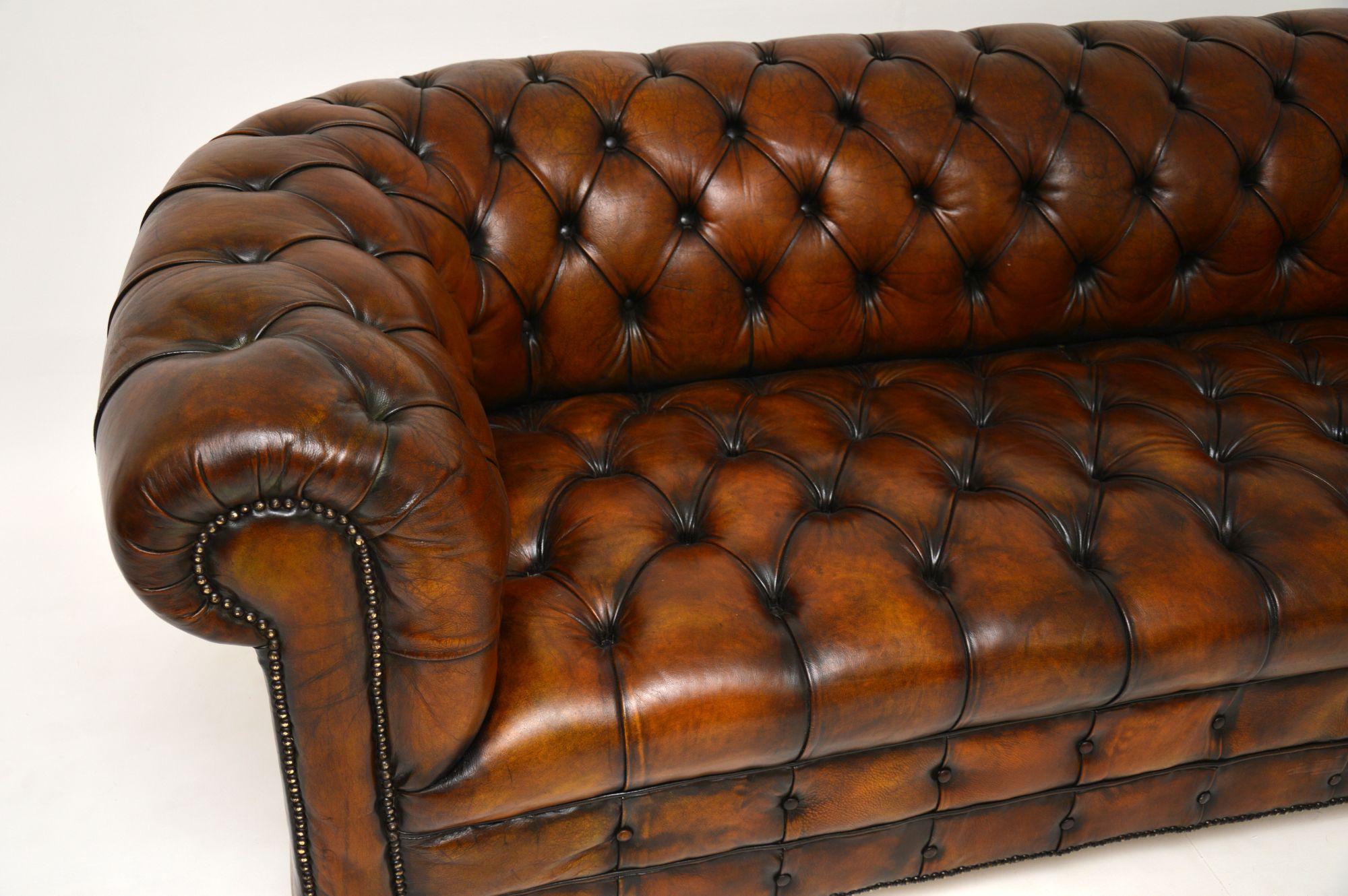 deep buttoned chesterfield sofa