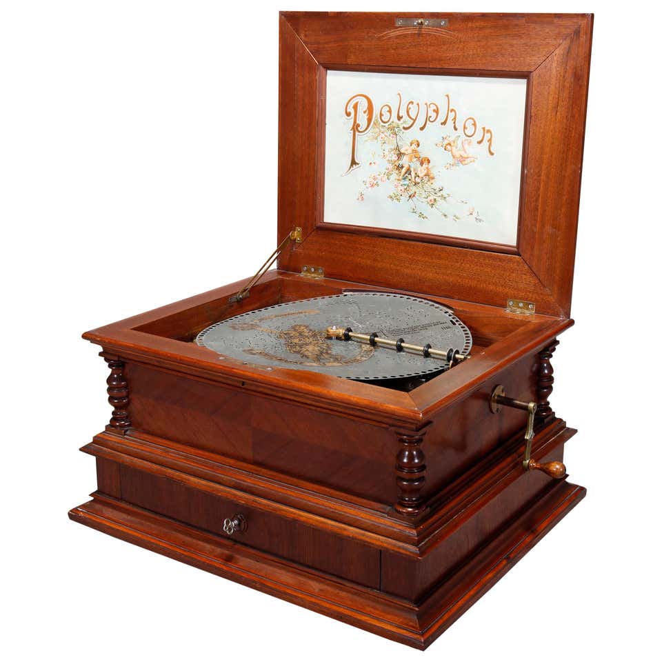 Polyphon Music Box - For Sale on 1stDibs | polyphon for sale, polyphon ...