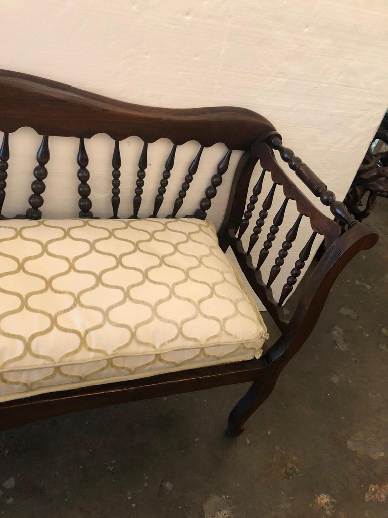 Antique Den Loveseat For Sale at 1stDibs