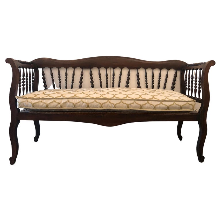 Antique Den Loveseat For Sale at 1stDibs