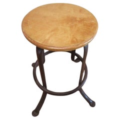 Antique Dependable Manufacturing Industrial Stool