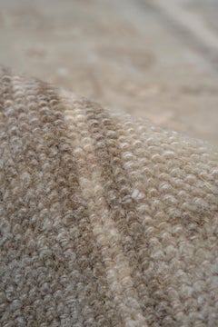 Antique Derband Turkish Rug in Neutrals