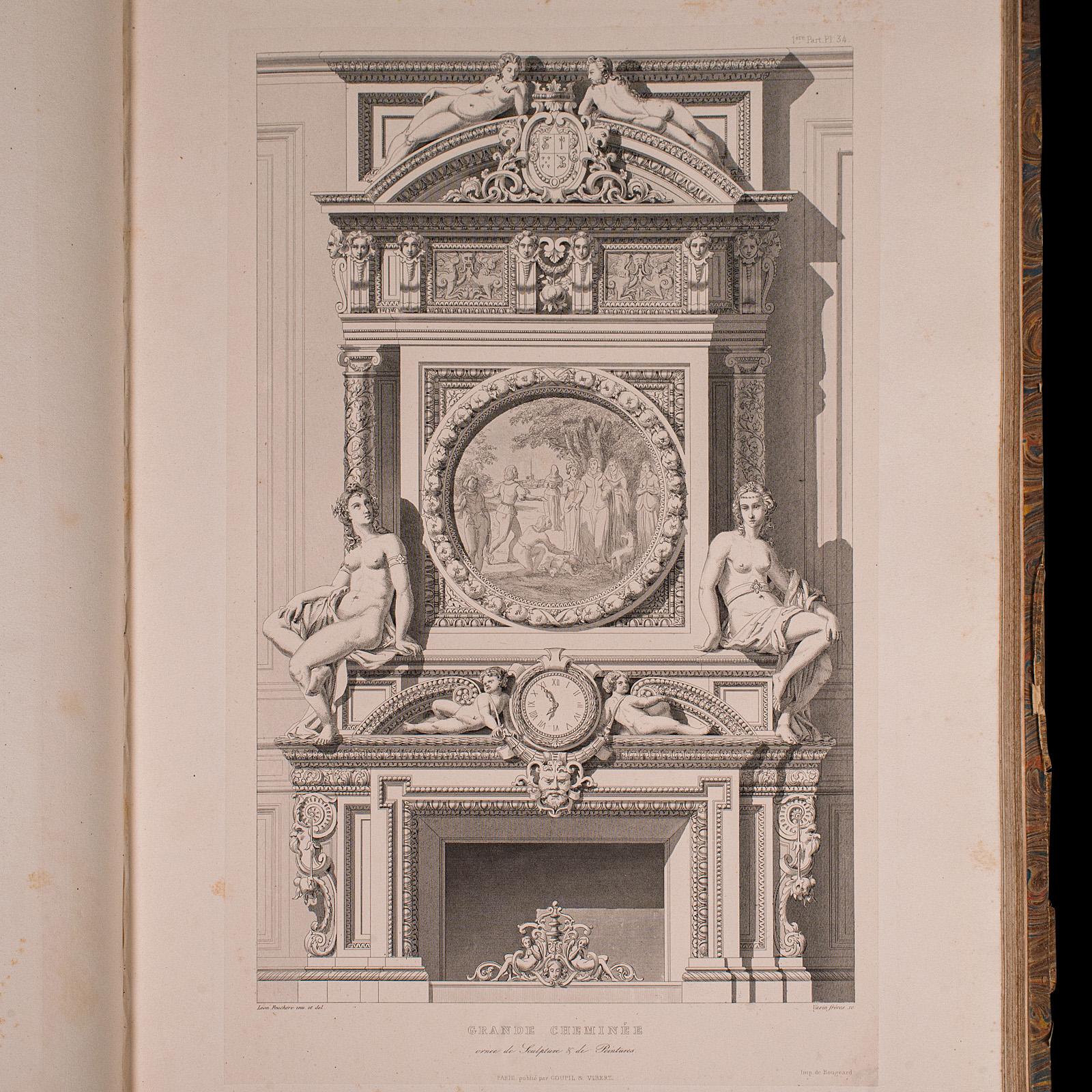 Antique Design Catalogue, Art Industriel, French, Architecture Folio, Victorian 5