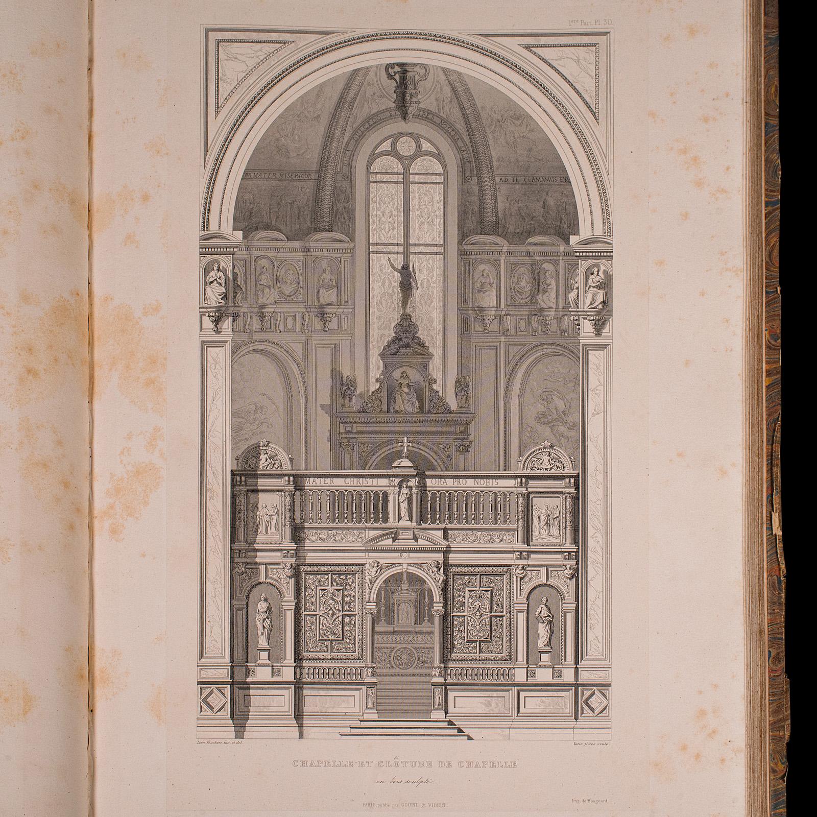 Antique Design Catalogue, Art Industriel, French, Architecture Folio, Victorian 3