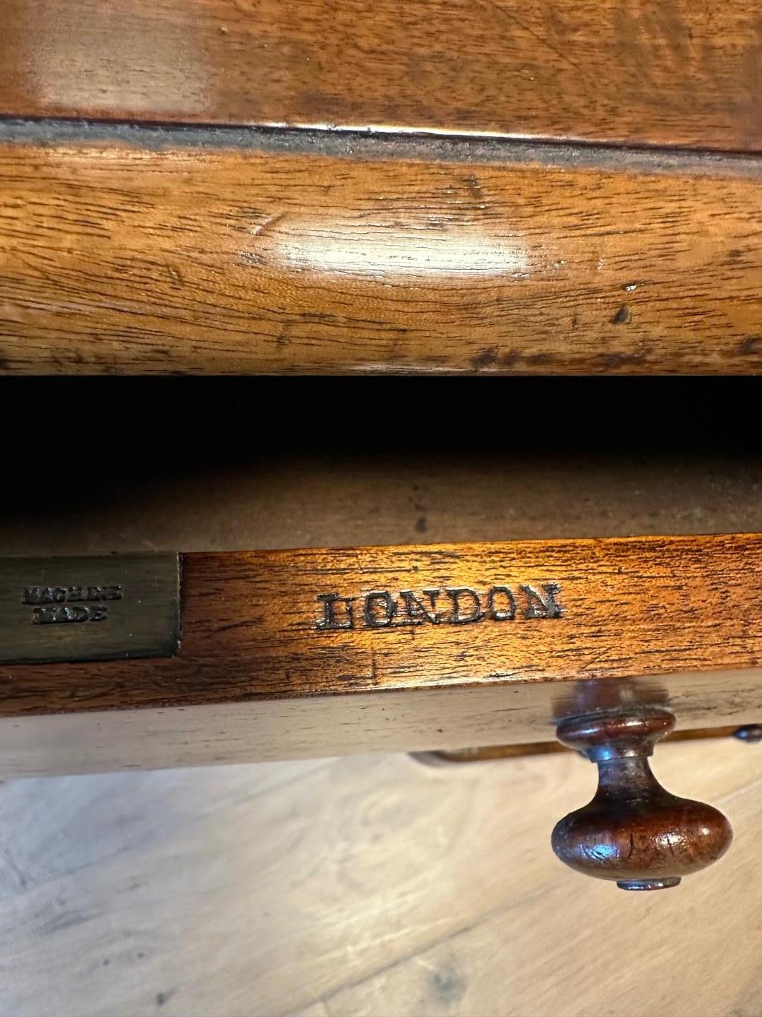 Antique Desk from maker Maple & Co For Sale 9