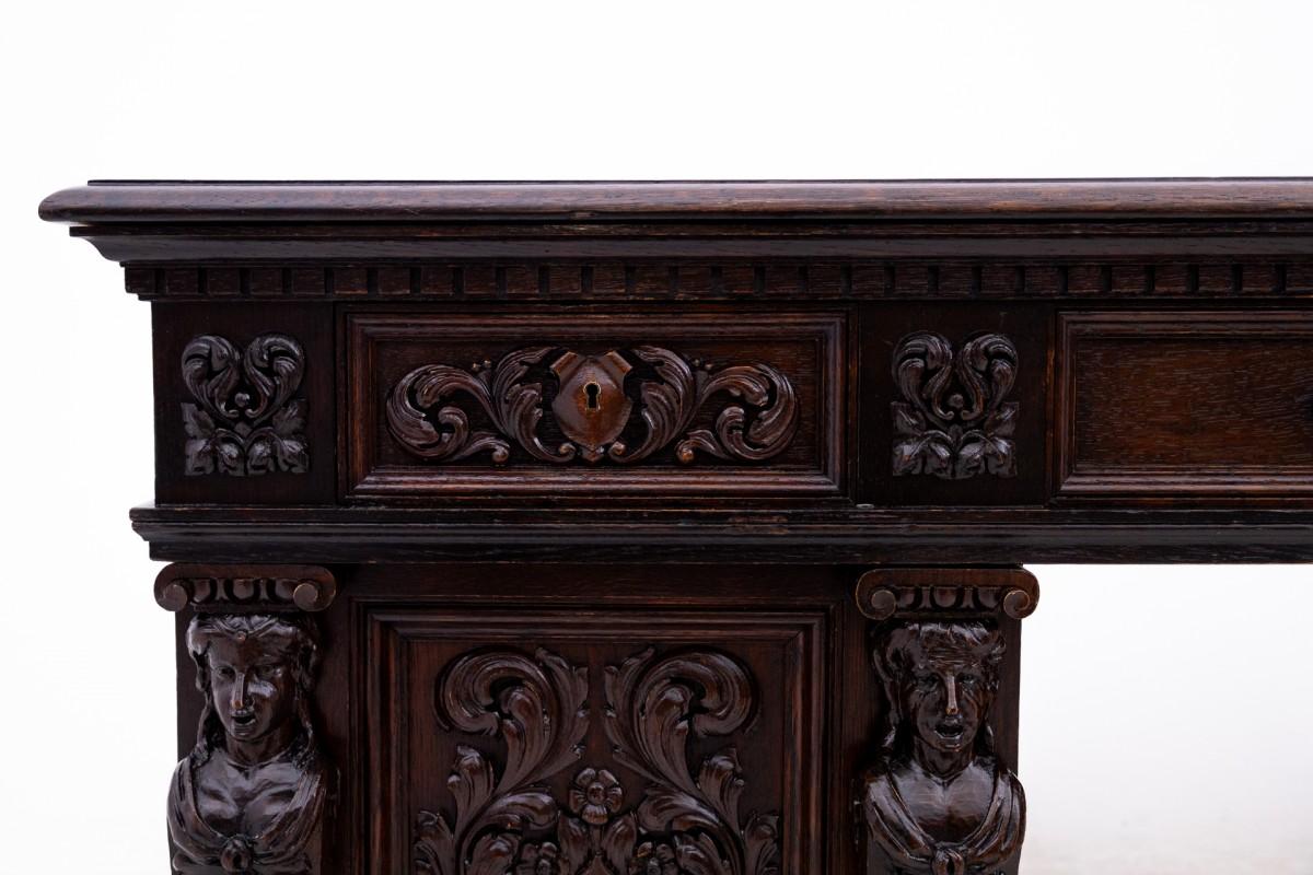 Bureau antique de la fin du XIXe siècle, Europe de l'Ouest. en vente 4