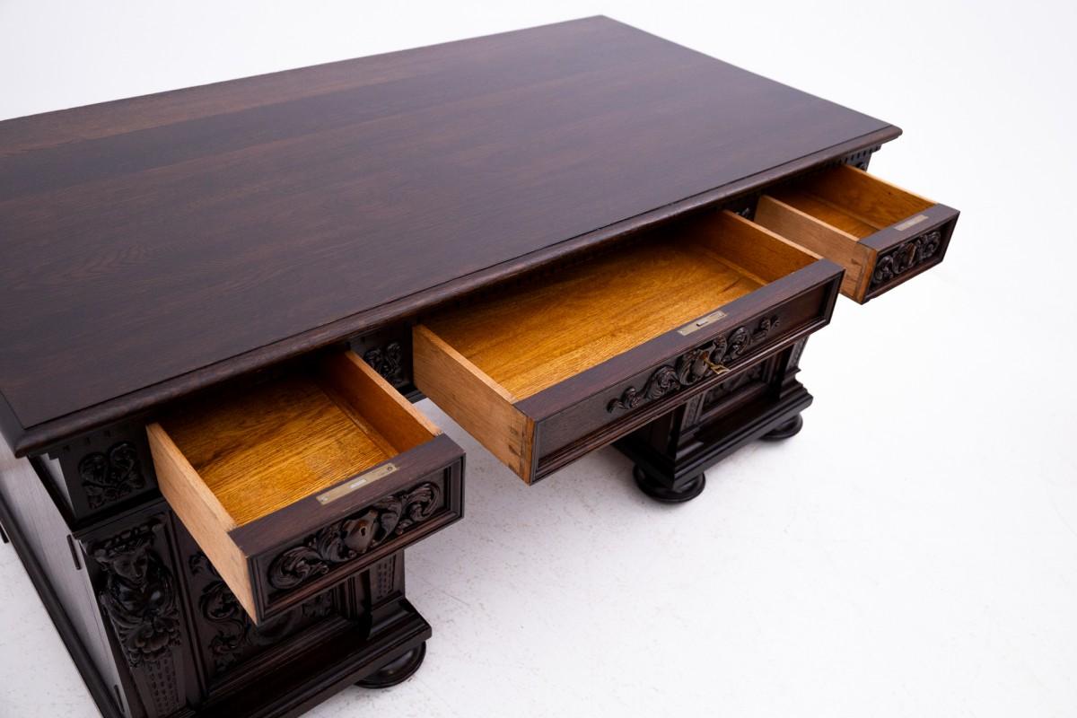 Français Bureau antique de la fin du XIXe siècle, Europe de l'Ouest. en vente
