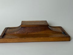 Antico organizer da scrivania in stile organico antroposofico, anni '30