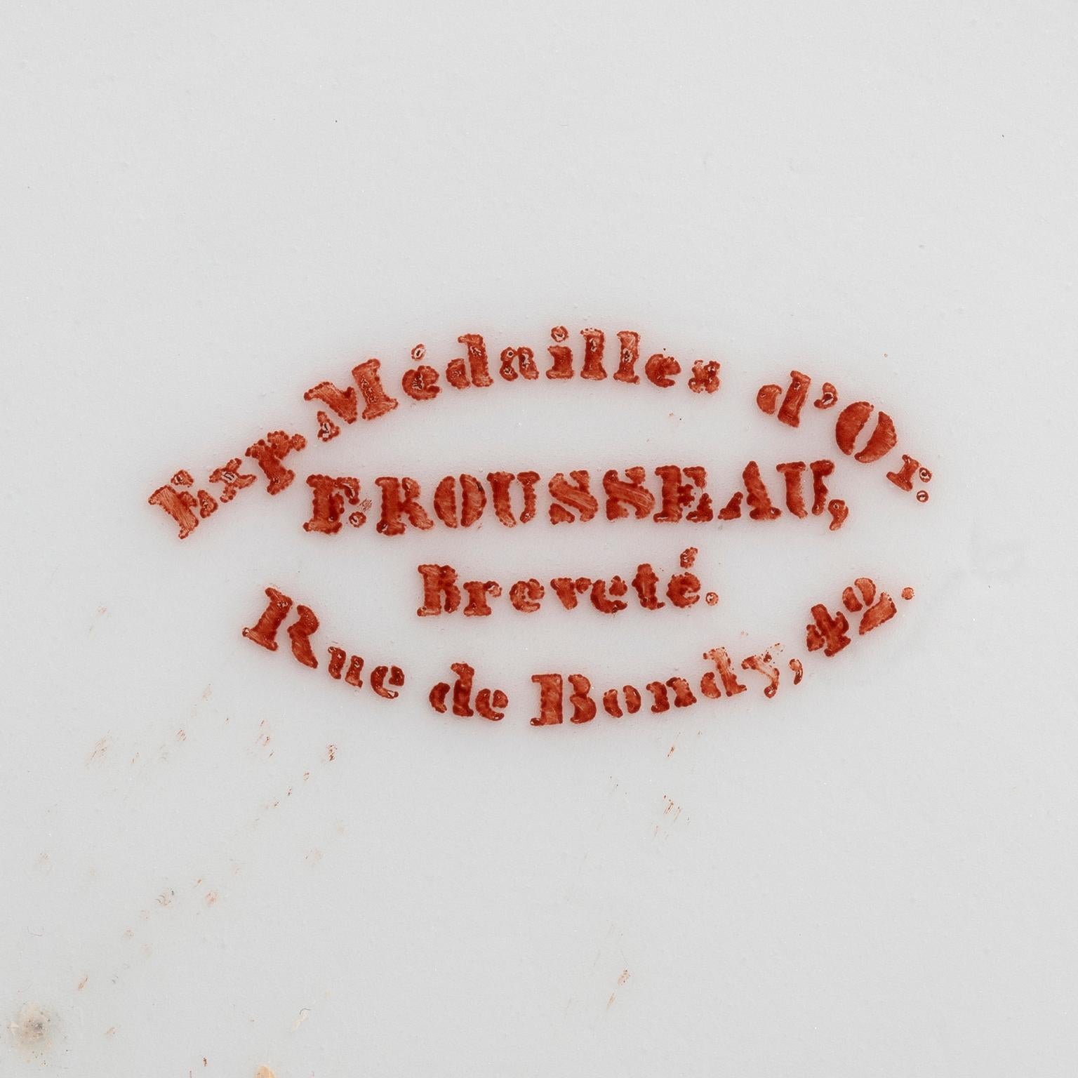 Antique Dessert Set by Françiois Rousseau Paris c1840s For Sale 6