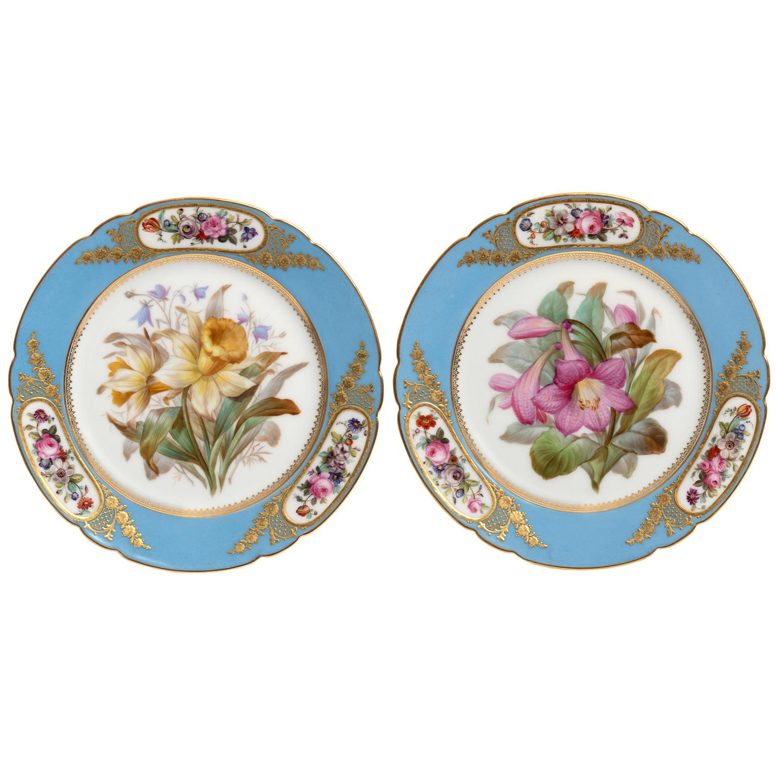 Juego de postre antiguo de Françiois Rousseau París c1840s en venta 2