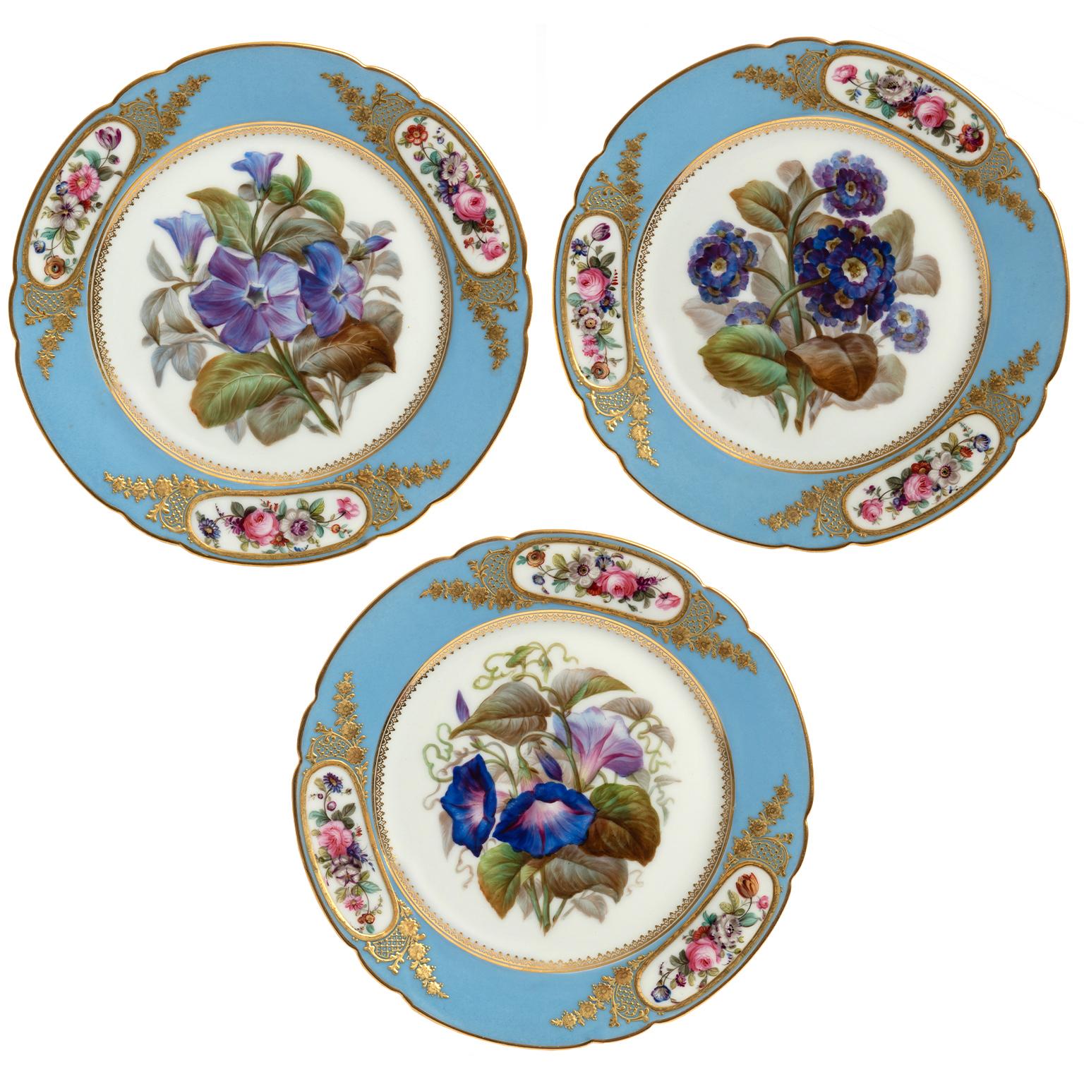 Antique Dessert Set by Françiois Rousseau Paris c1840s For Sale 3