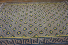 1930s Indian Cotton Dhurrie Carpet ( 7' x 11'6" - 213 x 351 )