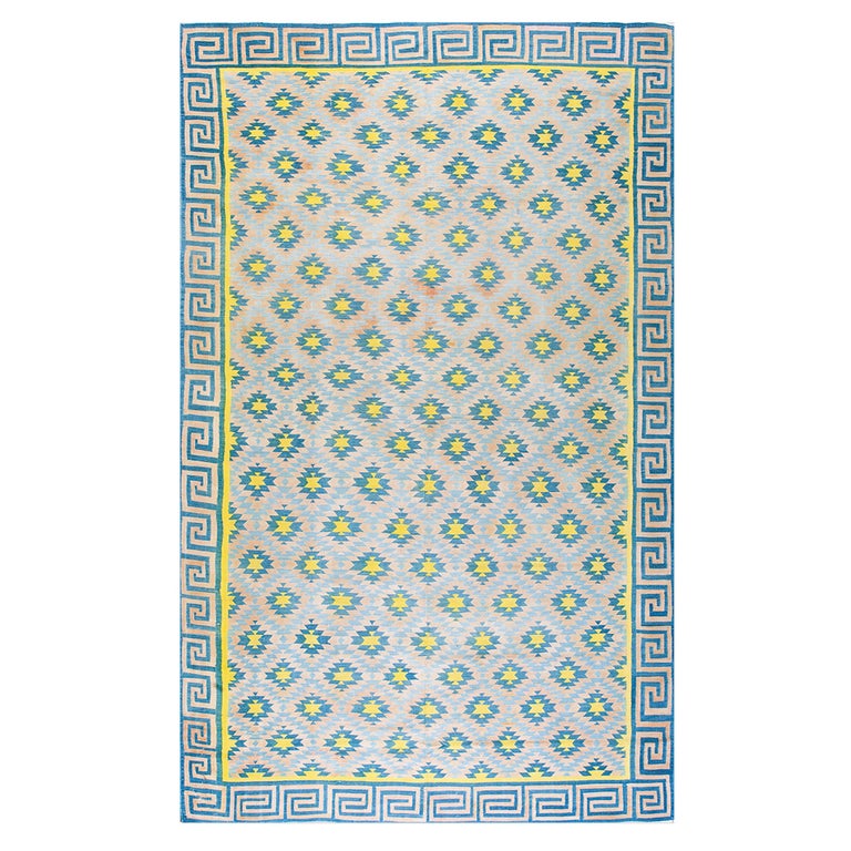 Antique Dhurrie Rug For Sale at 1stDibs