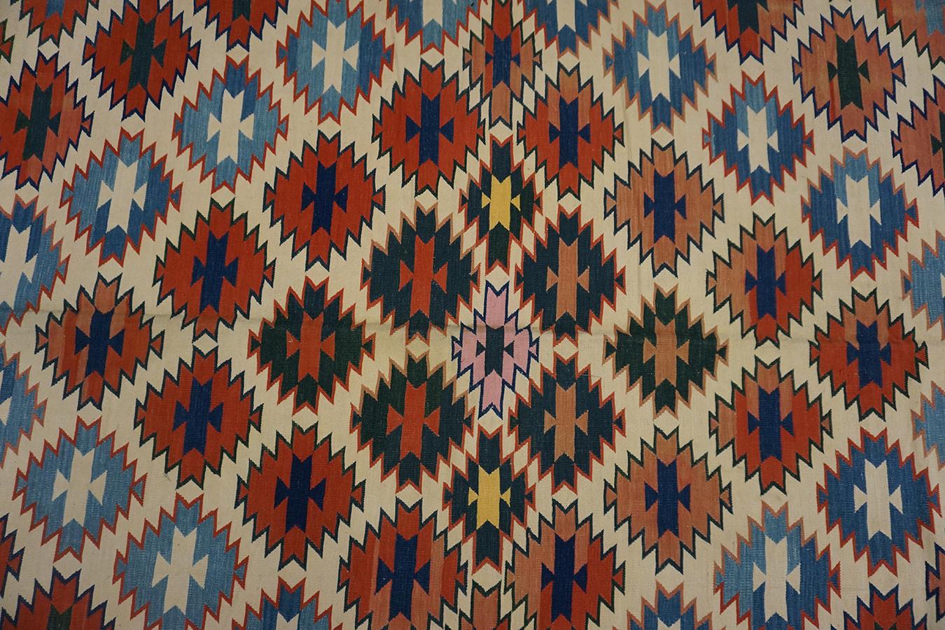 Antiker Dhurrie-Teppich (Baumwolle) im Angebot