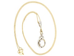 Antique Diamond and Yellow Gold Pendant, circa 1900