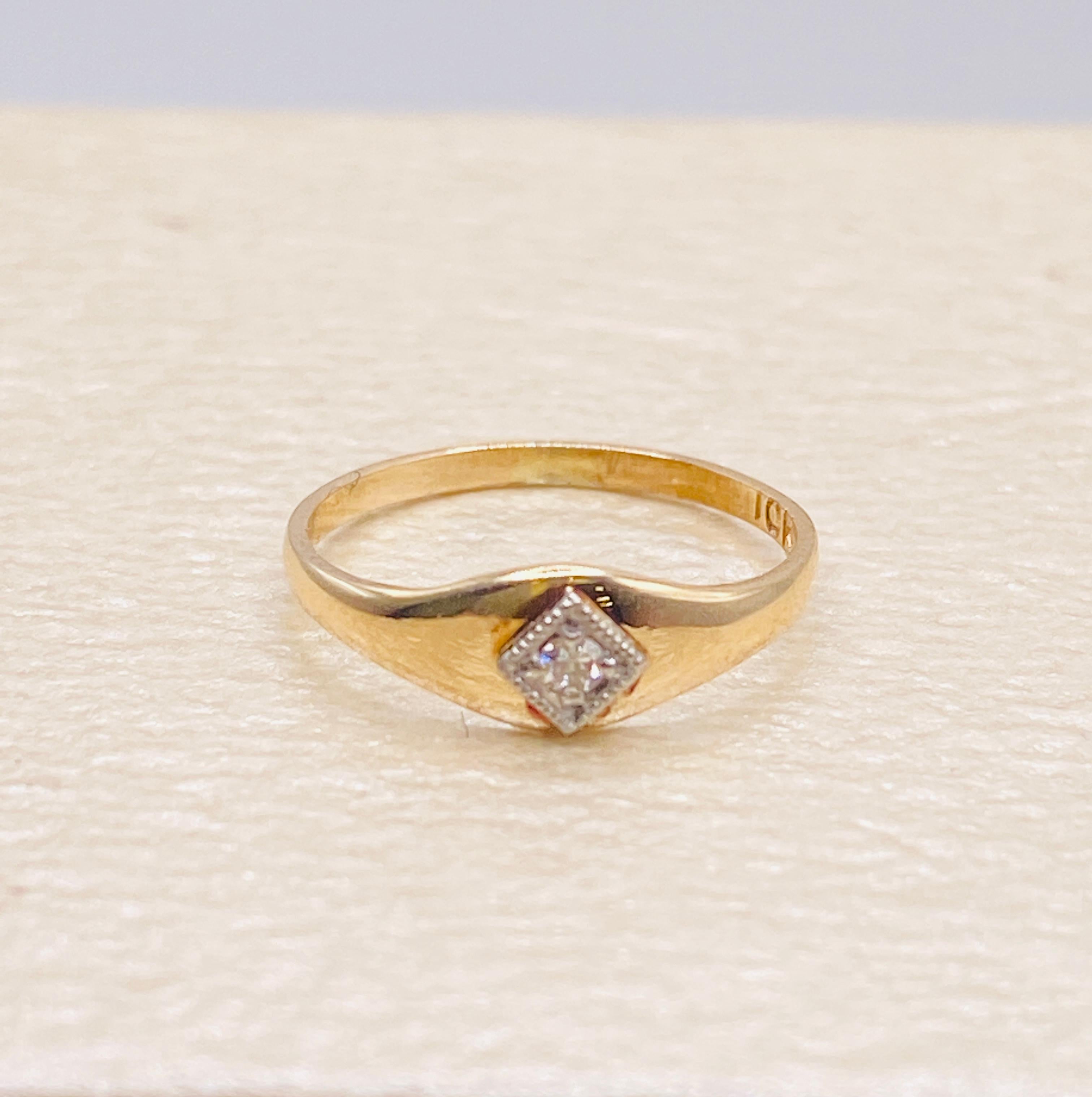 antique baby rings