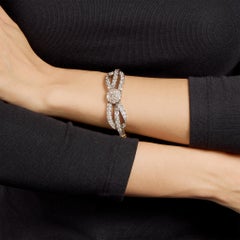 Antique Diamond Bangle Bracelet