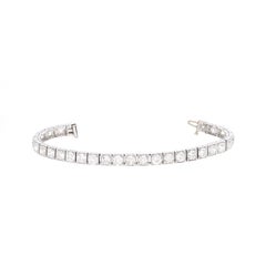 Antique Diamond Box Bracelet with Approximate 16 Carat of Diamonds, Platinum