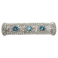 Antique Diamond Brooch, Set With 2.0ct Round old cut Diamonds