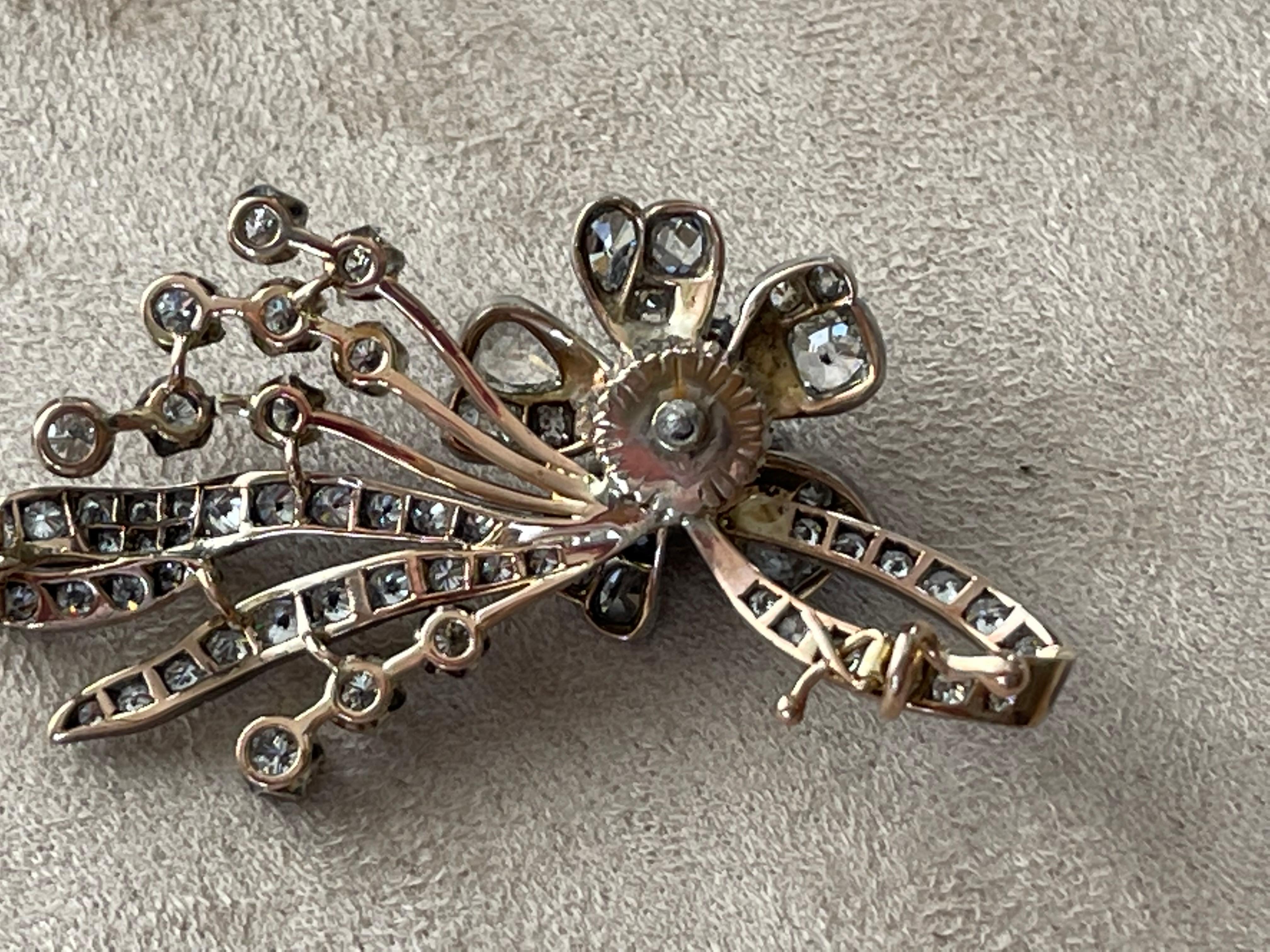antique diamond brooches for sale