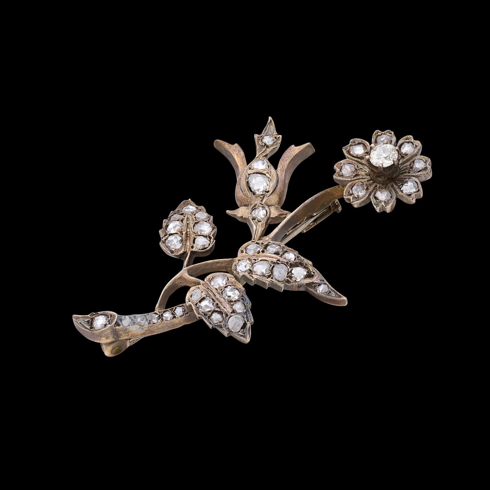 antique diamond brooches for sale