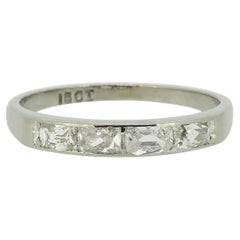 Antique Diamond Four-Stone Band Ring