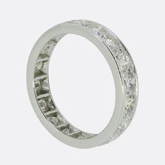 Antique Diamond Full-Eternity Ring Size O (55)