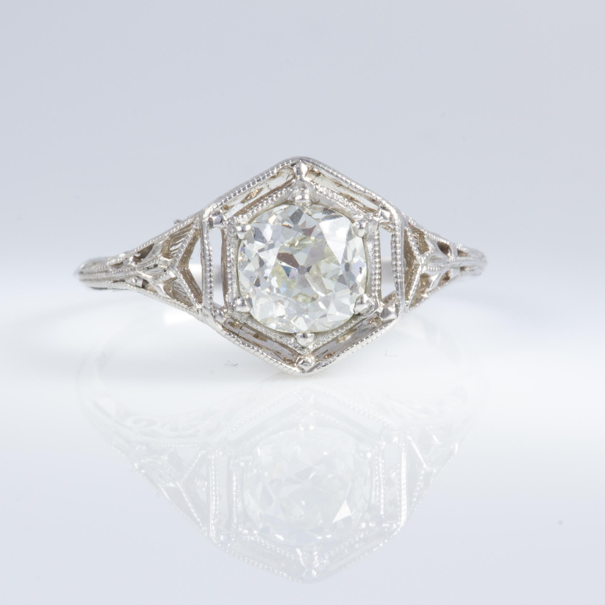 Antique Diamond Ring For Sale 4