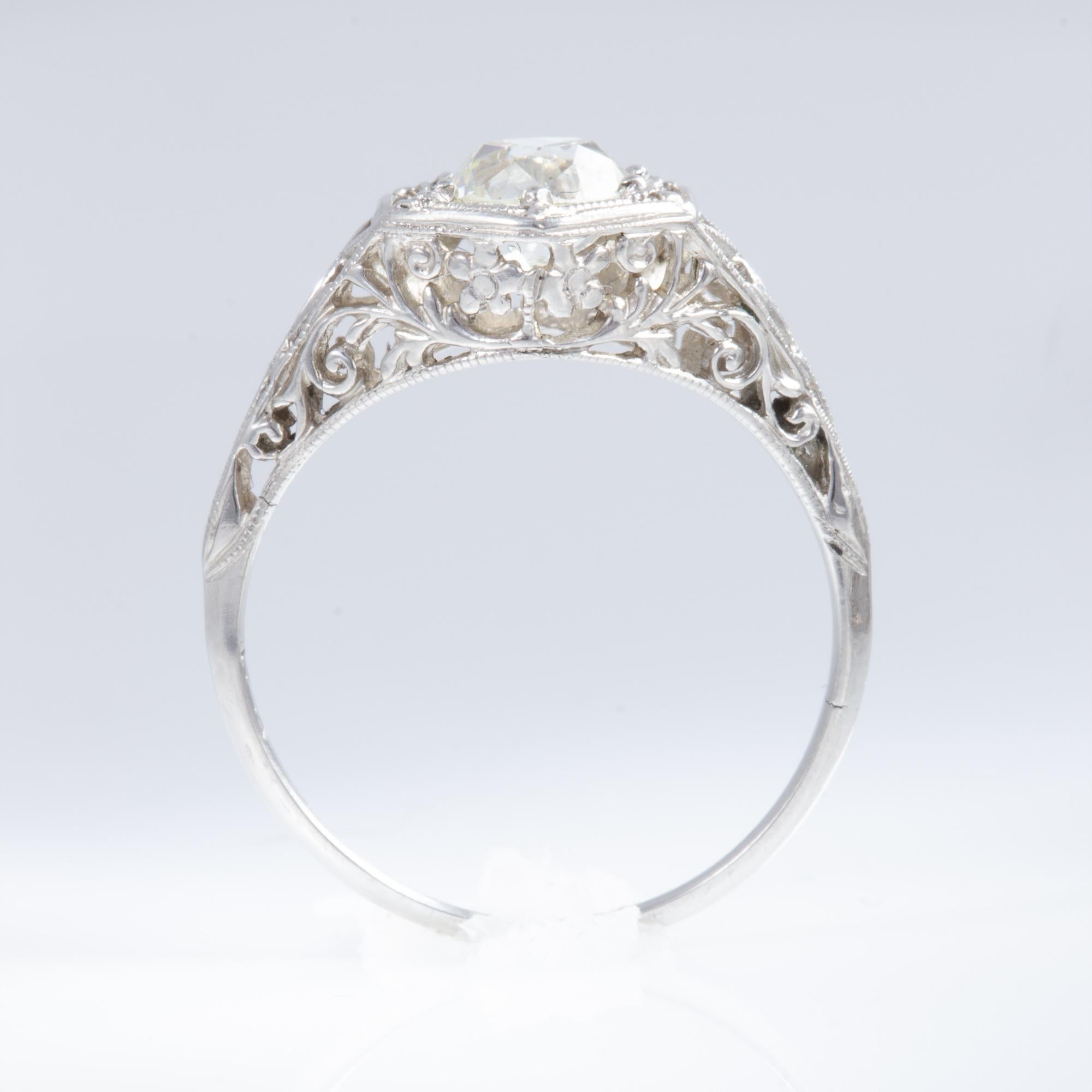 Antique Diamond Ring For Sale 5