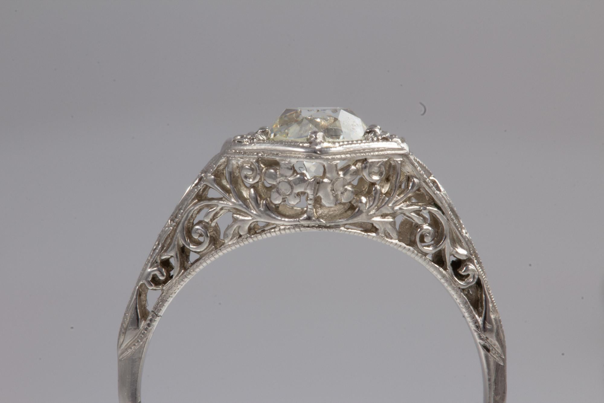 Antique Diamond Ring For Sale 6