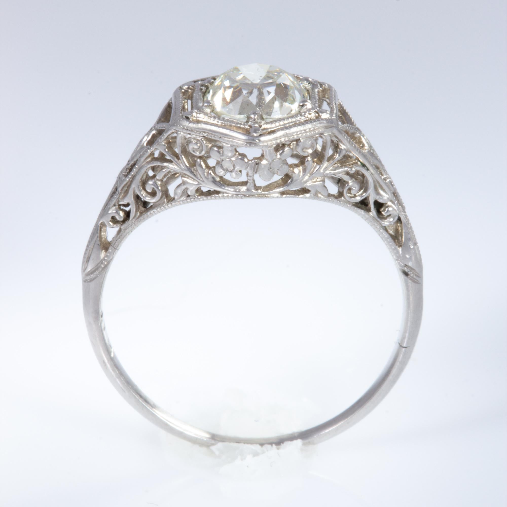 Antique Diamond Ring For Sale 7