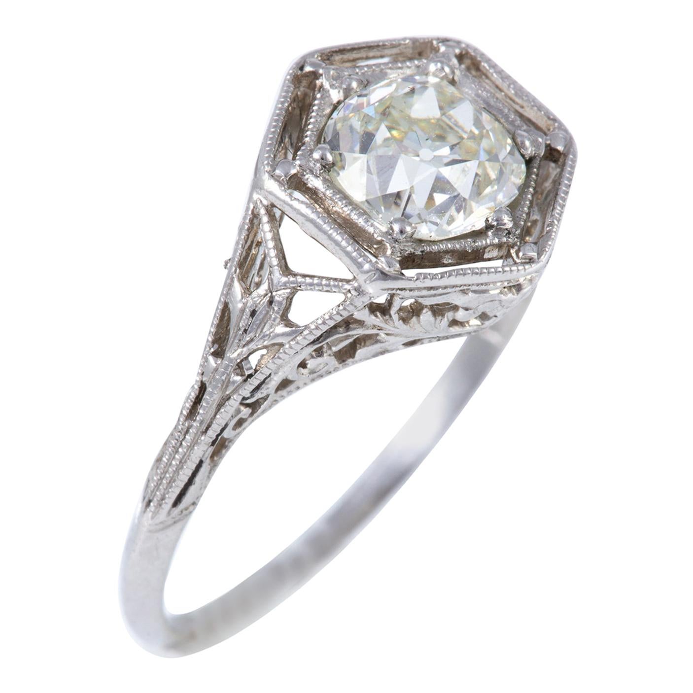 Antique Diamond Ring For Sale