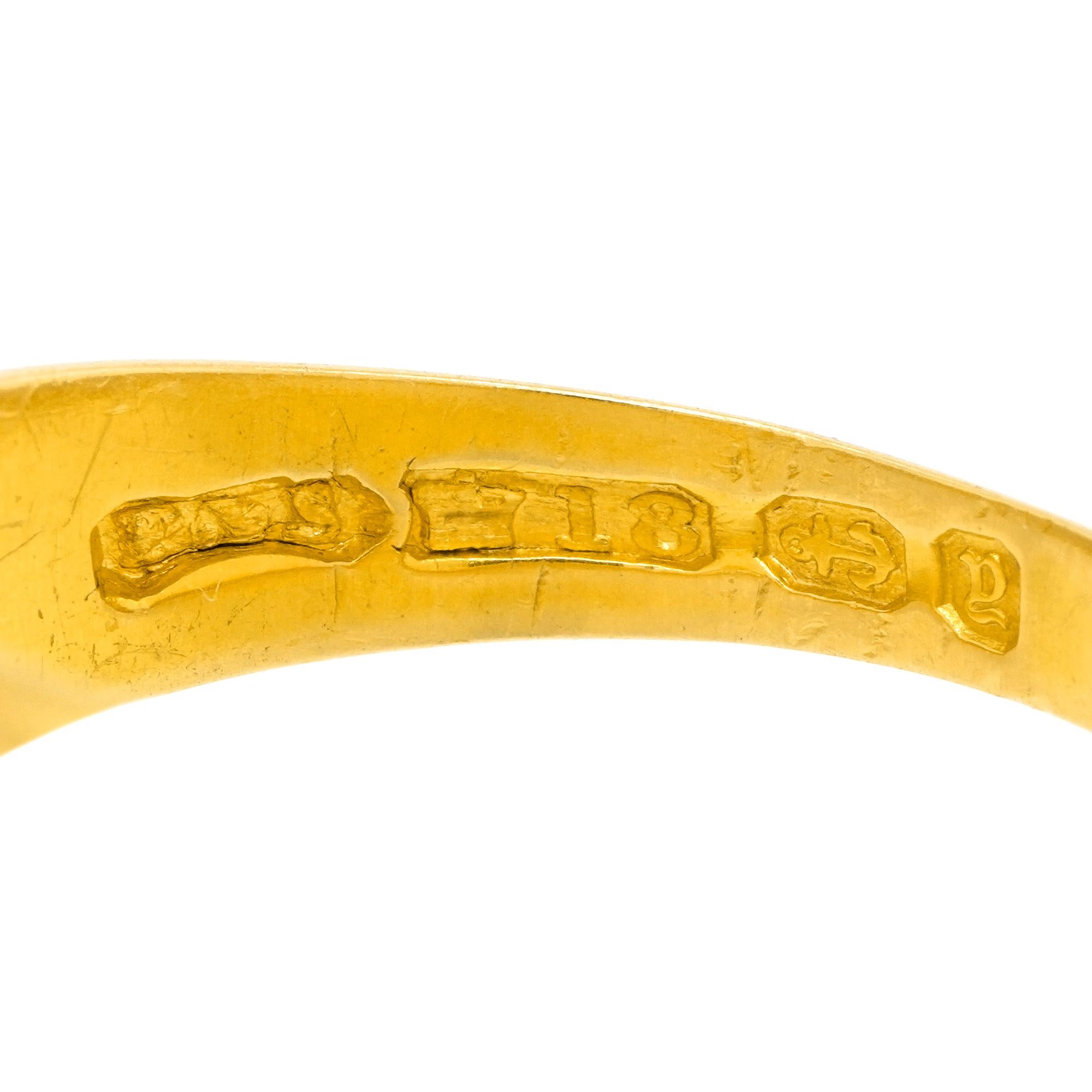 Antique Diamond-set Ring - image 5