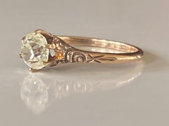 Antique Diamond Solitaire Ring