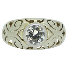 Antique Diamond Solitaire Ring