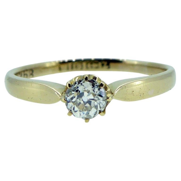 3.42Ct Aquamarine Vintage Art Deco Engagement Victorian Ring 14K White Gold Over 