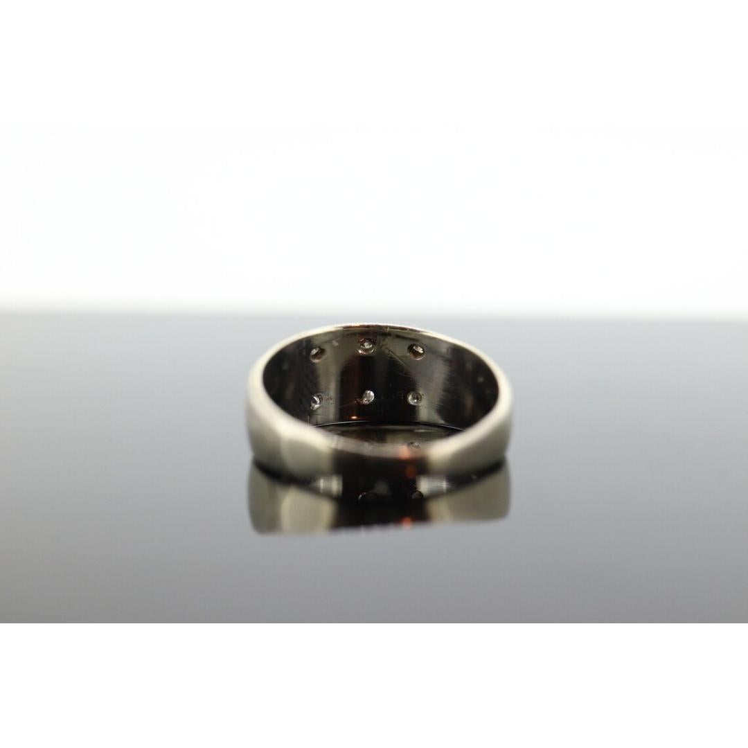 Antiker DIAMOND Sternring in Lünettenfassung. 14k Multi-Color Diamant Gypsy-Fassung Stern 1