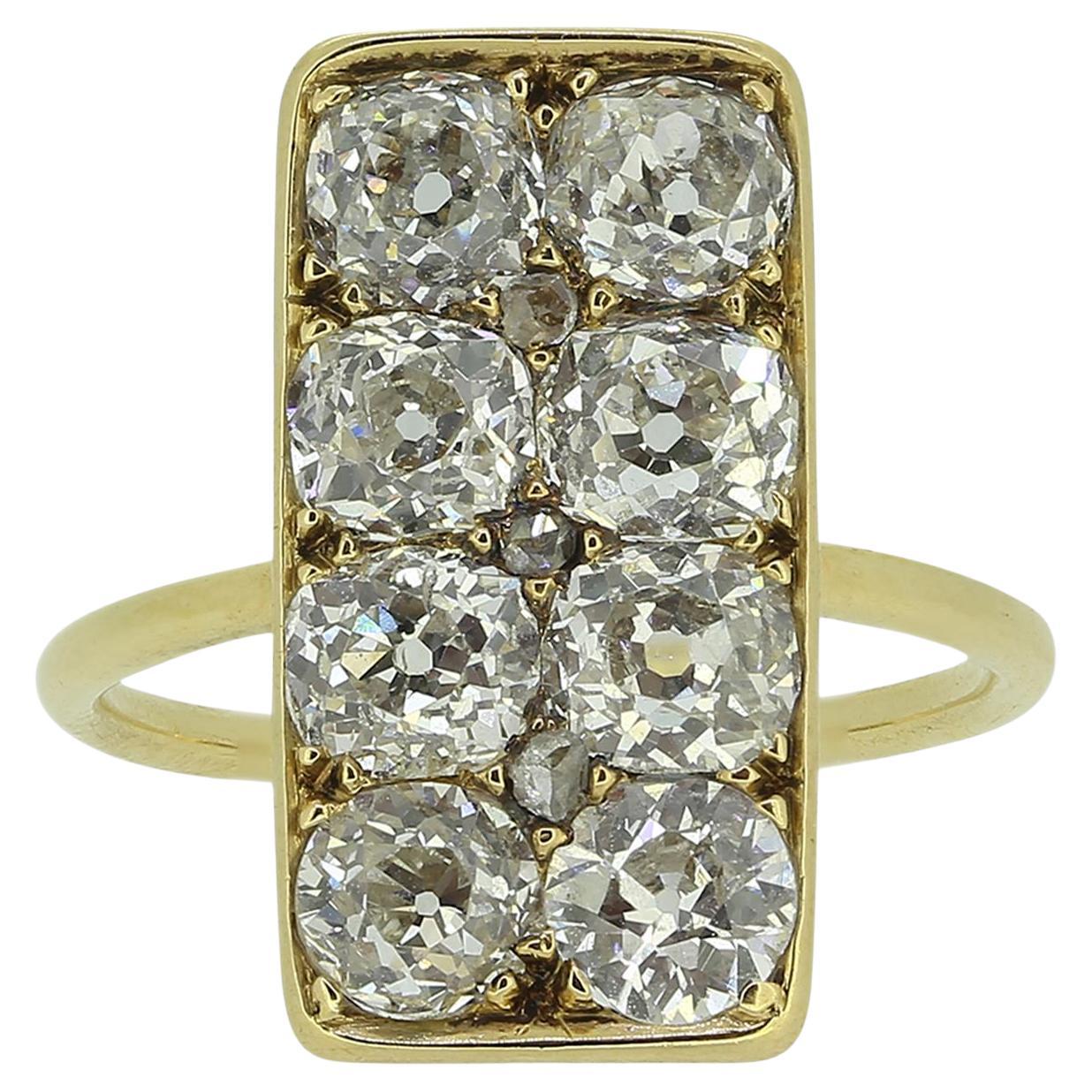 Anello antico con diamante