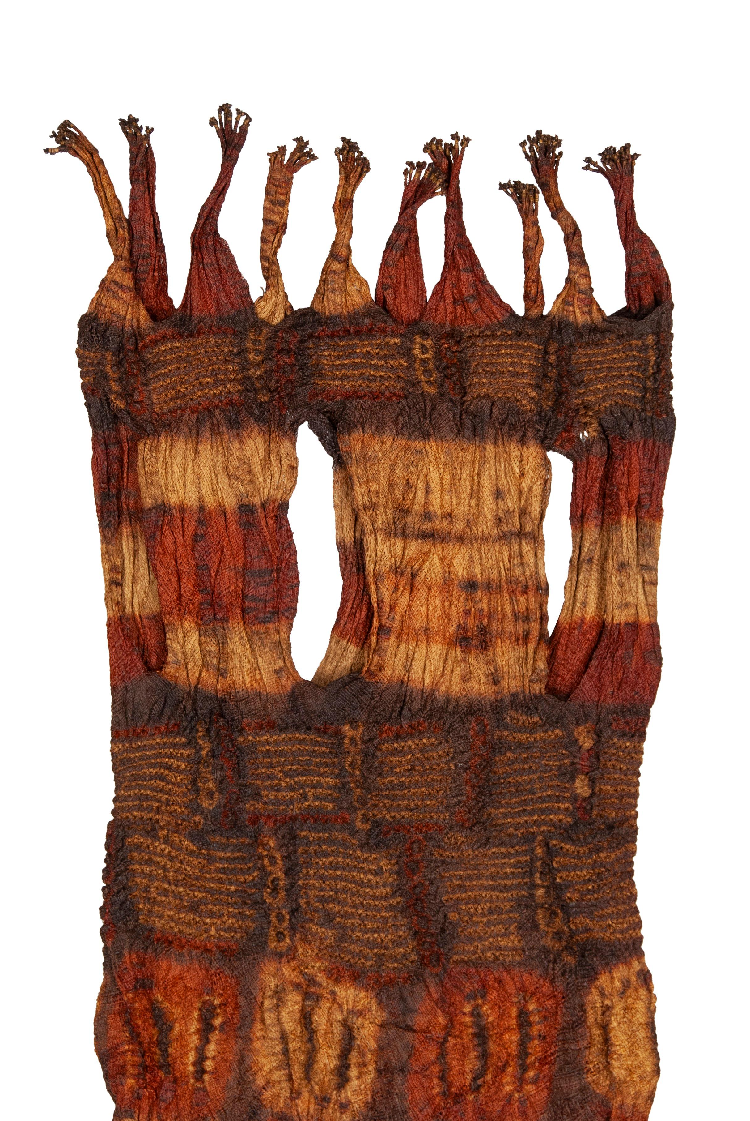 Tribal Antique Dida Woman’s Plaited Loin Cloth, Ivory Coast For Sale