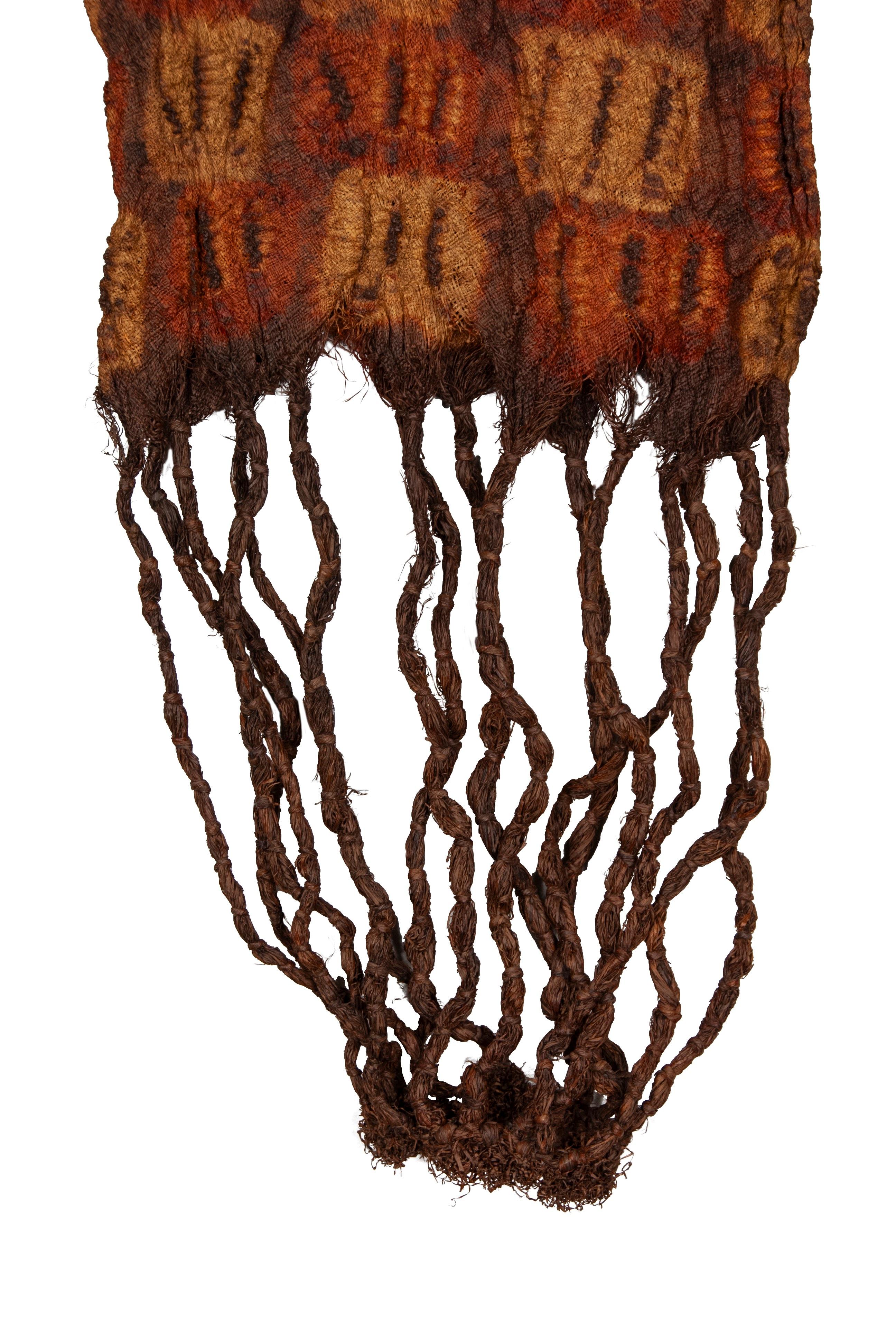 Antique Dida Woman’s Plaited Loin Cloth, Ivory Coast In Good Condition For Sale In Point Richmond, CA