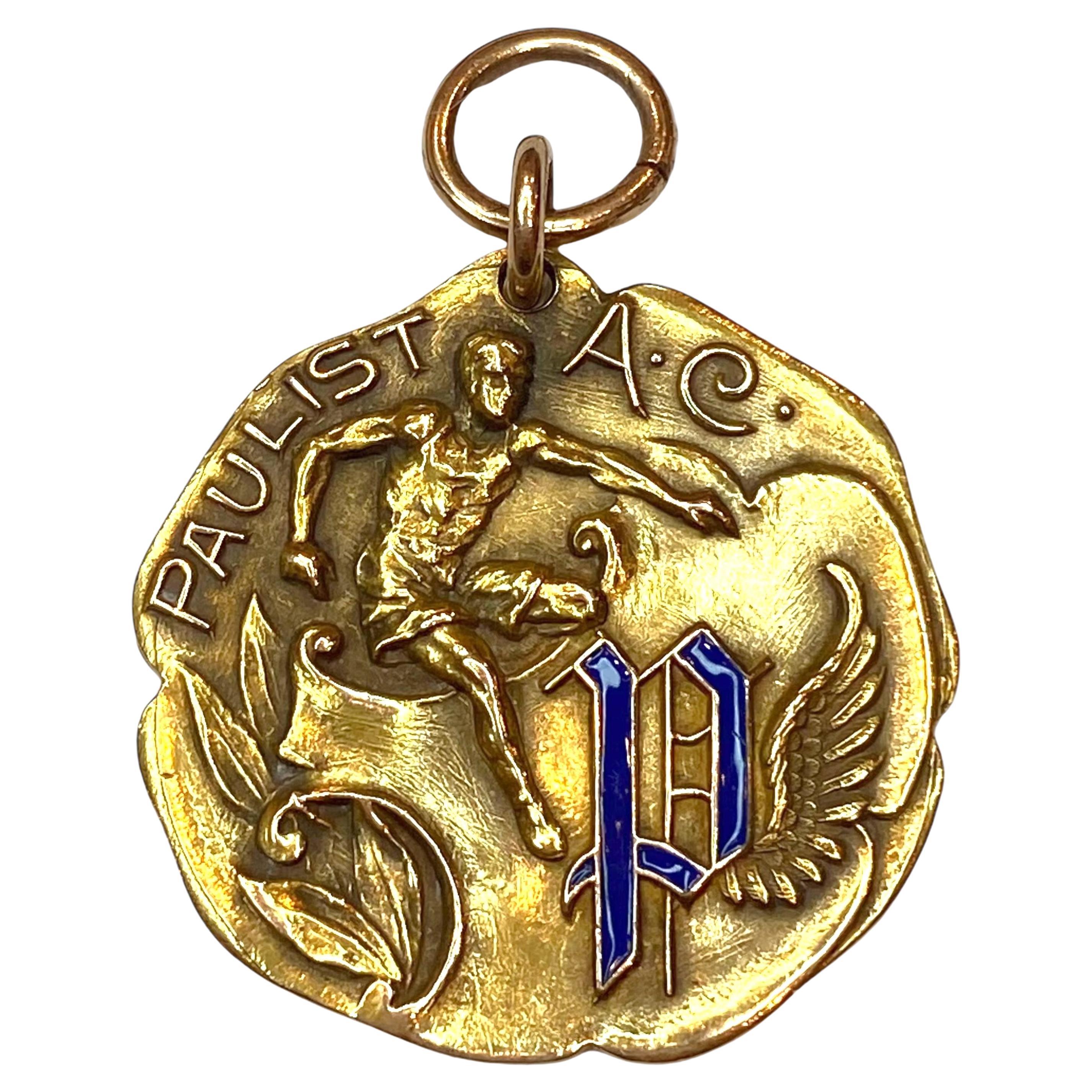 Antique Dieges 
Clust 10K Paulist Athletic Club Pendant