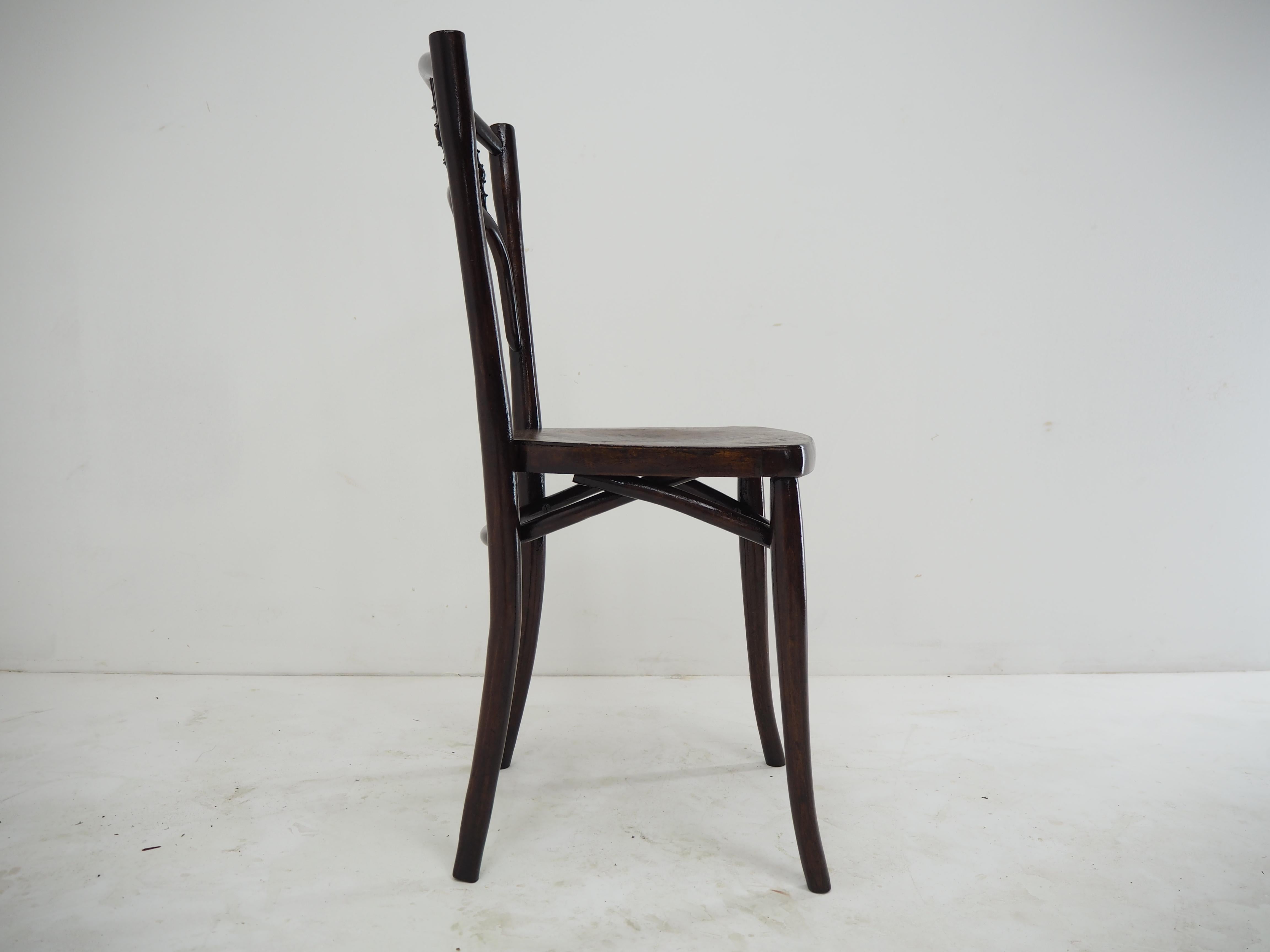 Européen Chaise de salle à manger ancienne, Thonet, Autriche, années 1910 en vente