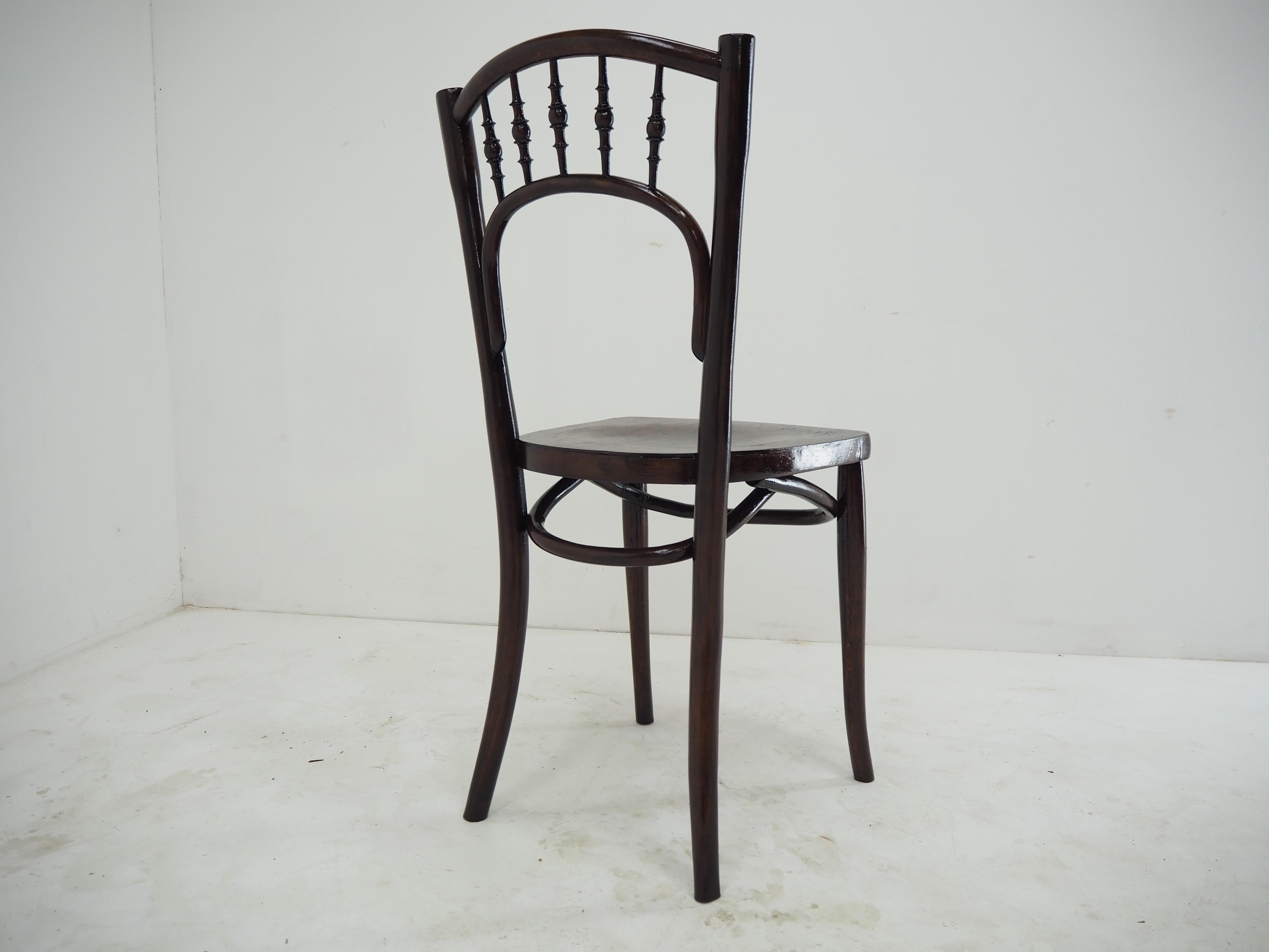 Wood Antique Dining Chair, Thonet, Austria, 1910s For Sale