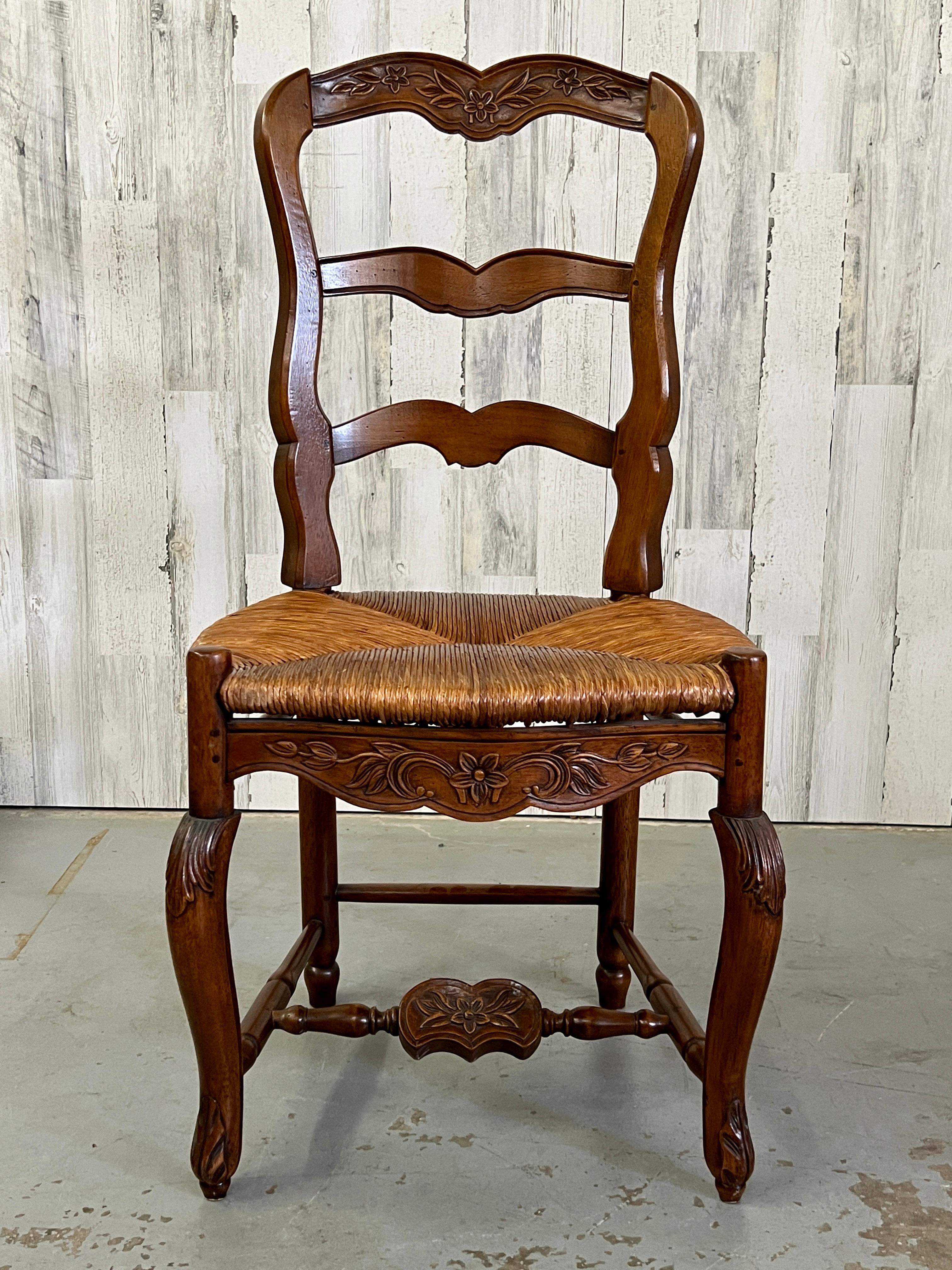 Antique Country French Dining Chairs 14