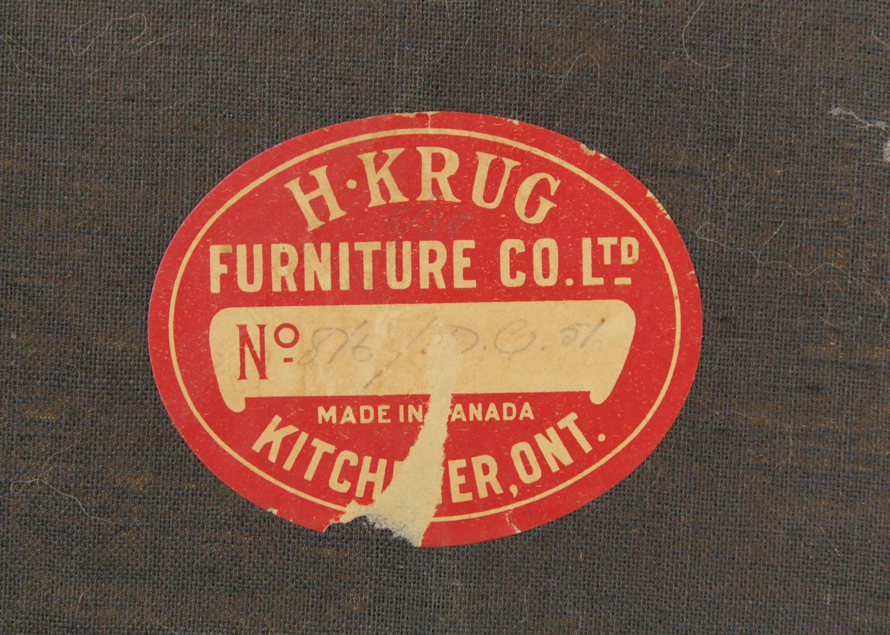 Antique Dining Chairs, Renaissance Revival, Oak Chairs, Krug, Canada 1930, B1523 6