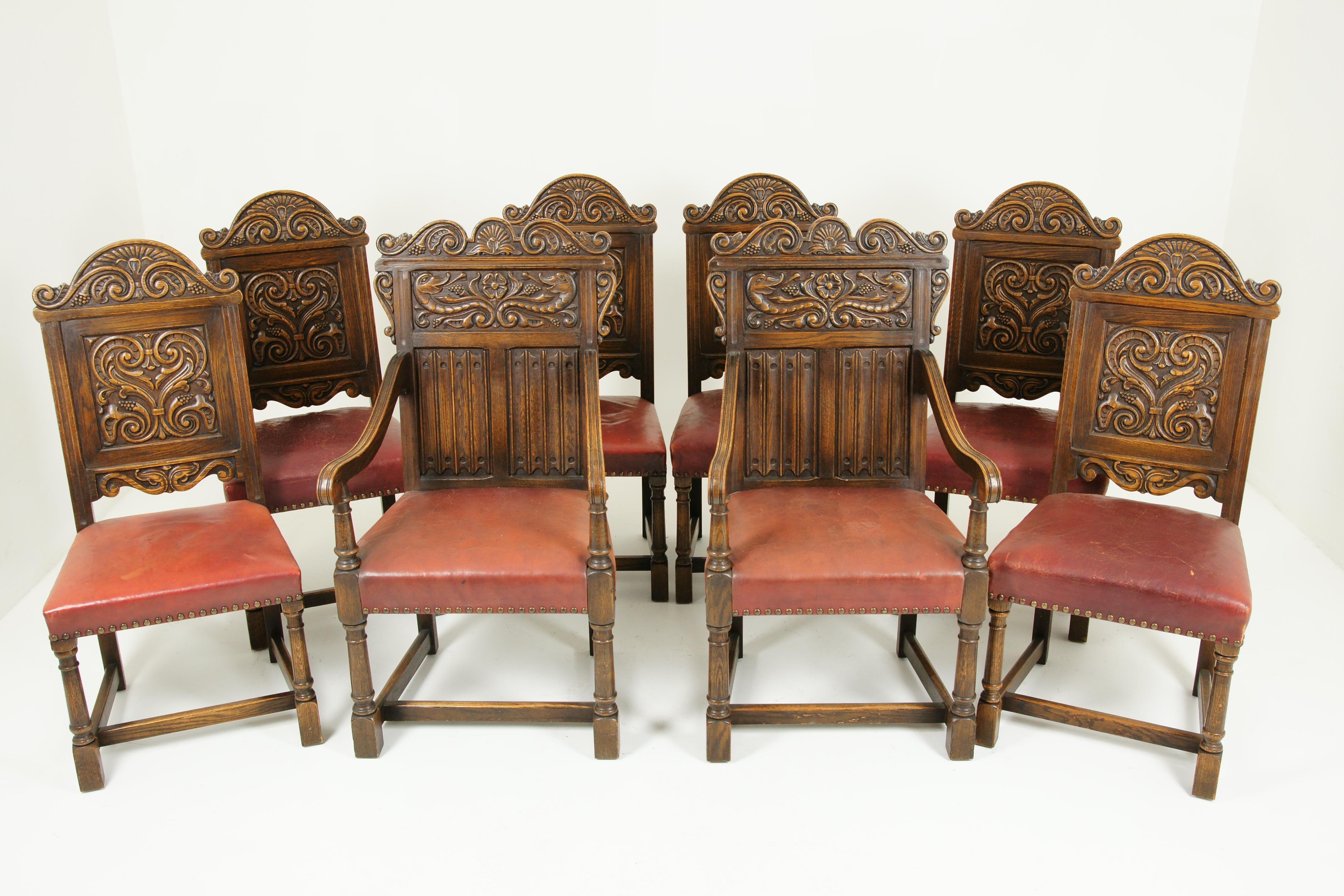 h krug oak chair