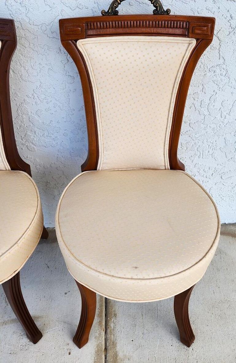 Antique Dining Chairs Set of 4 For Sale 1