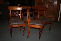 Antique Dining Room Chair Group, Set of 6