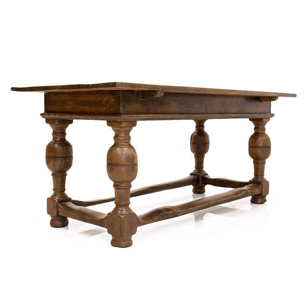 Antique Dining Table, 18th Century In Good Condition In Wrocław, Poland